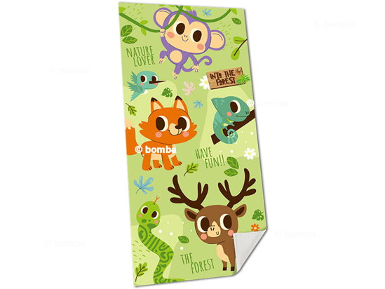 Kids Beach Towel Animals