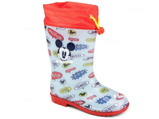 Mickey Mouse Kids Rubber Boots - Size 28