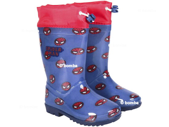 Spiderman Boys Rubber Boots - Size 24