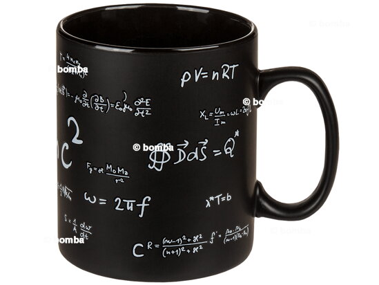 Large Black Mug for Mathematicians