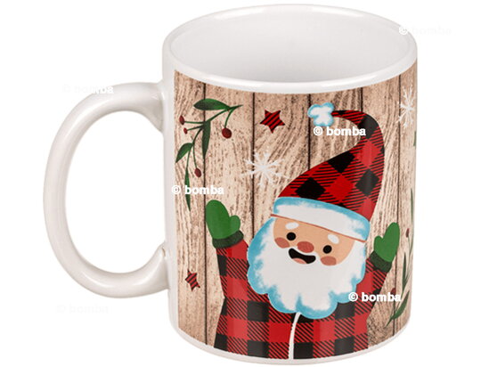 Christmas Mug with Santa Claus