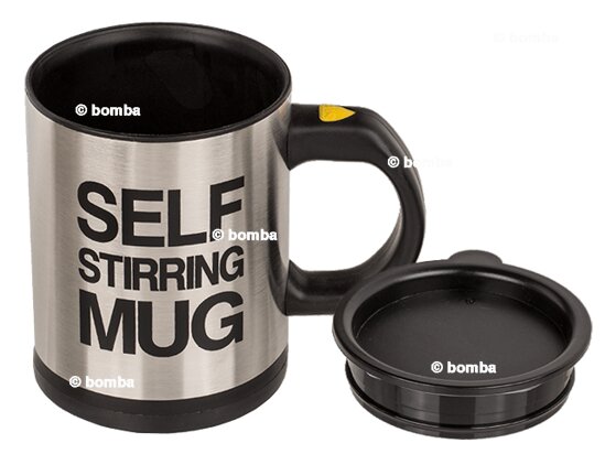 Self Stirring Mug for Lazy People