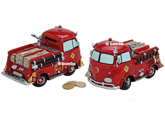 Fire Engine Money Box