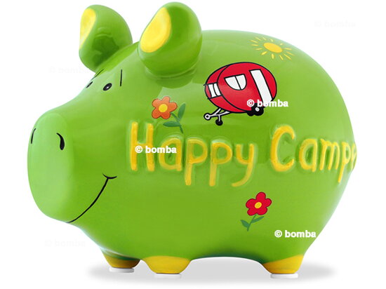 Ceramic Money Box for Camping Enthusiasts