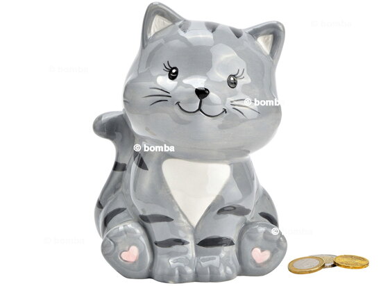 Ceramic Kitten Money Bank