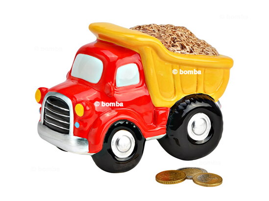 Ceramic Dump Truck Money Box