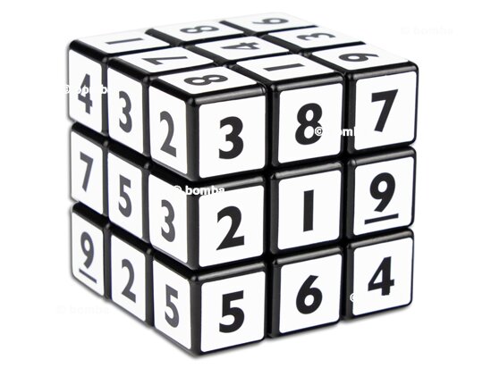 White Sudoku Cube
