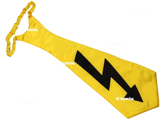 Funny Tie with a Lightning Bolt
