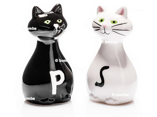 Salt and Pepper Shakers - Kittens