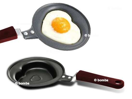 Heart-Shaped Frying Pan - 12 cm