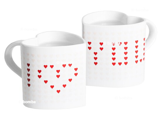 Heart-Shaped Magic Mug I Love You