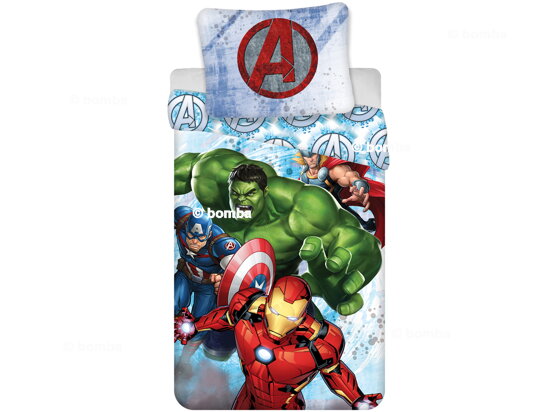 Marvel Avengers Heroes Kids Bedding Set