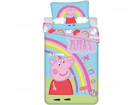 Peppa Pig Rainbow Bedding Set