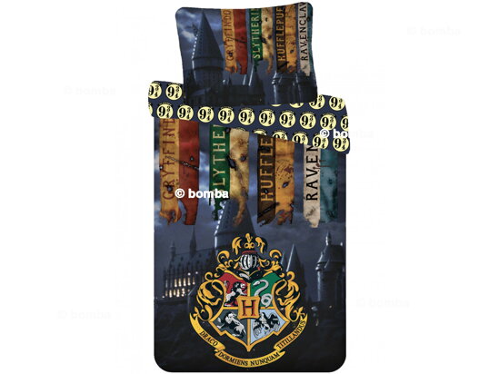 Harry Potter Hogwarts Logo Bedding Set