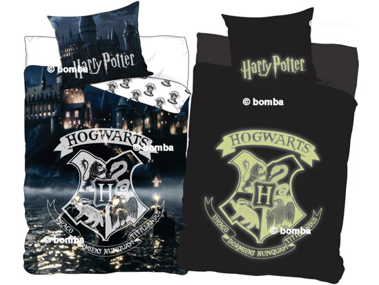 Harry Potter Glow in the Dark Bedding Set