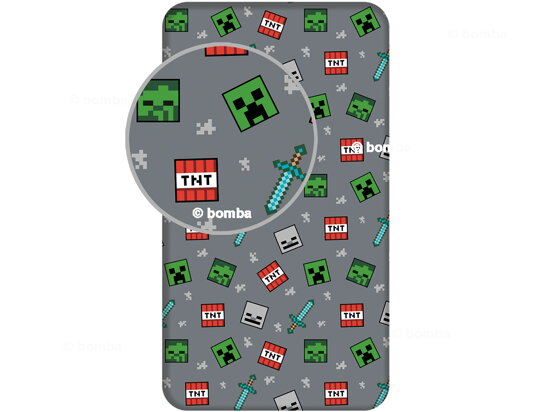 Minecraft Fitted Sheet for Kids