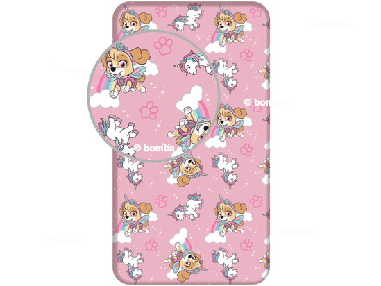 Paw Patrol Unicorns Fitted Sheet for Kids