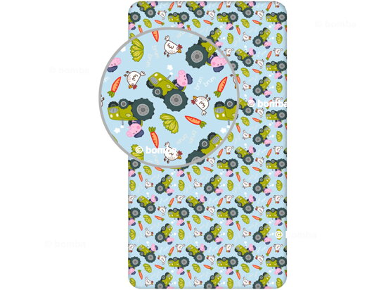 Peppa Pig Cotton Fitted Sheet for Kids
