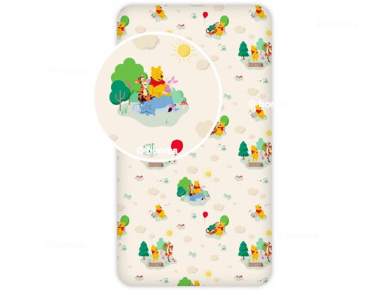 Kids Fitted Sheet Winnie the Pooh