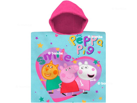 Kids Poncho Peppa Pig Smile