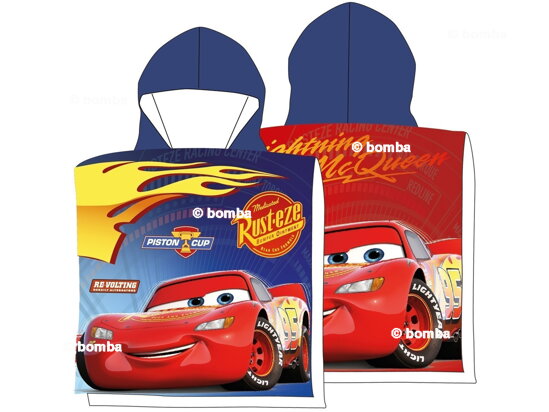Kids Poncho Cars Piston Cup