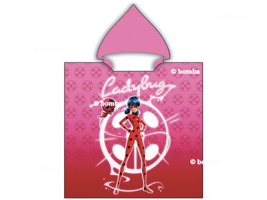 Kids Poncho Miraculous Ladybug