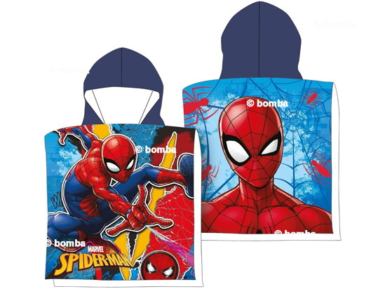 Kids Poncho Marvel Spiderman