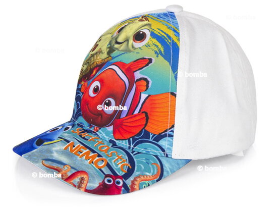 White Kids Baseball Cap Nemo - Size 48
