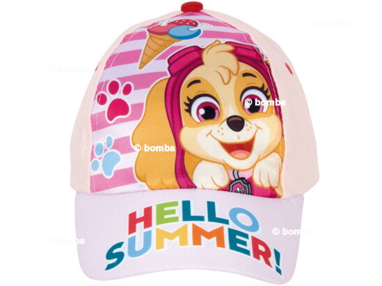 Pink Kids Baseball Cap Paw Patrol II - Size 48/51