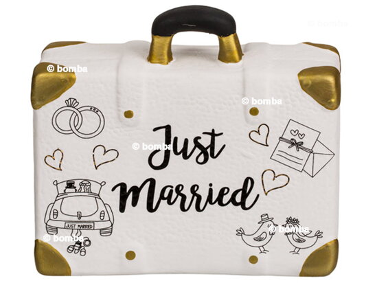 Wedding Suitcase Money Box