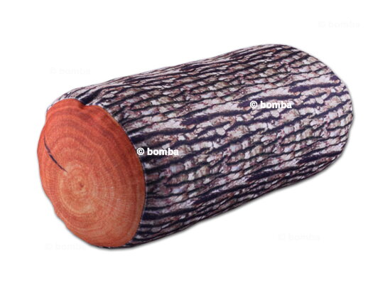 Wood Log-Shaped Pillow II