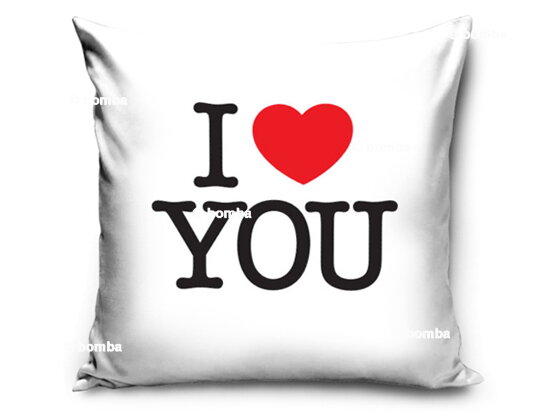 Romantic I Love You Cushion