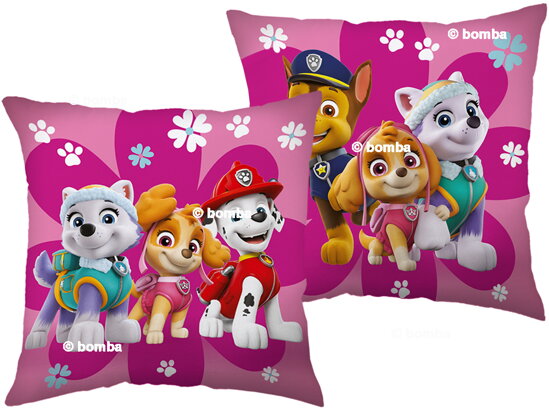 Kids Paw Patrol Flowers Pillow
