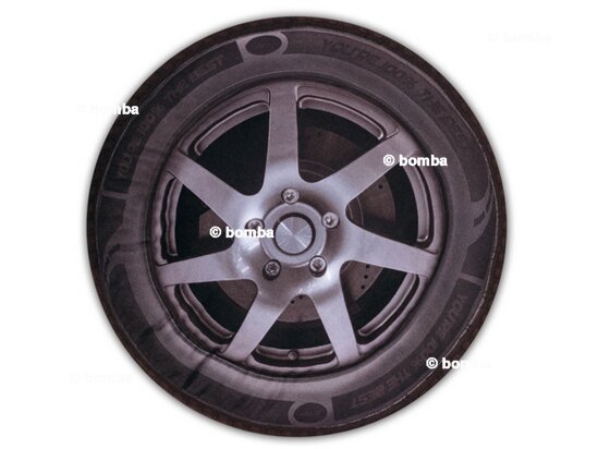 Large Tire-Shaped Pillow