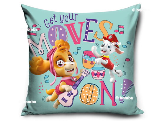 Kids Paw Patrol Get Your Moves On! Pillow