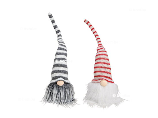 Small Colourful Christmas Gnomes II - 2 pcs