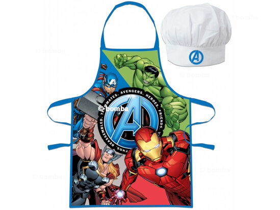 Kids’ Apron with Chef Hat Avengers II