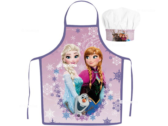 Kids Apron with Chef Hat Frozen