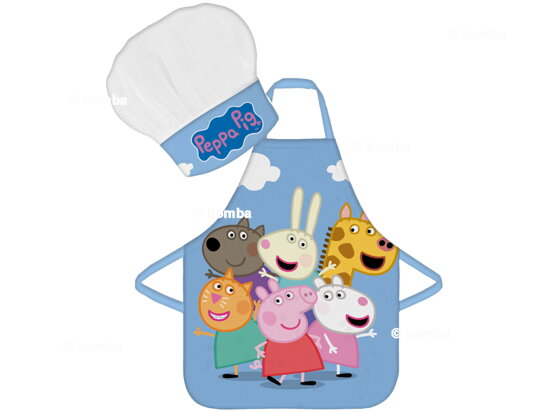 Children’s Apron with Chef Hat Peppa Pig