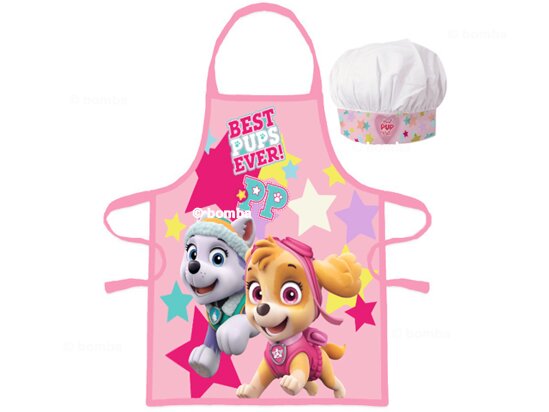 Kids Apron with Chef Hat Paw Patrol