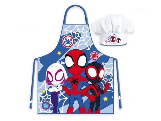Boys Apron with Chef Hat Marvel Spidey