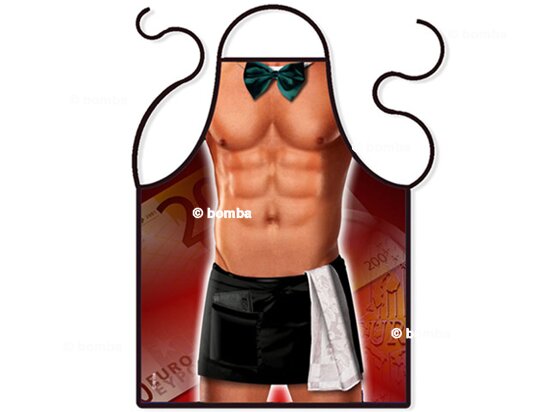 Mens Apron Waiter