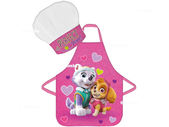 Kids Apron with Chef Hat Paw Patrol