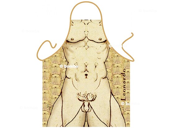 Leonardo da Vinci - Vitruvian Man Apron