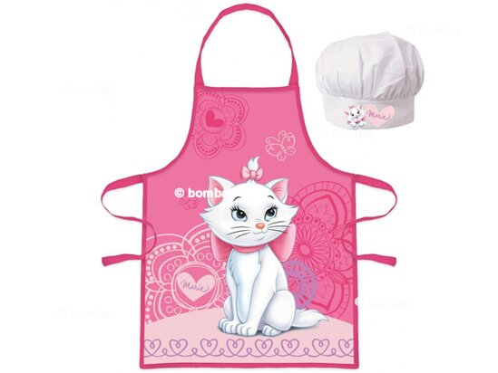 Girls Apron with Chef Hat Marie Cat