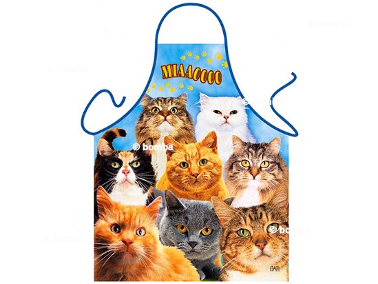 Cats Motif Apron