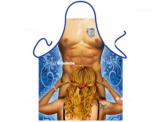 I Love Greedy Blondes Apron