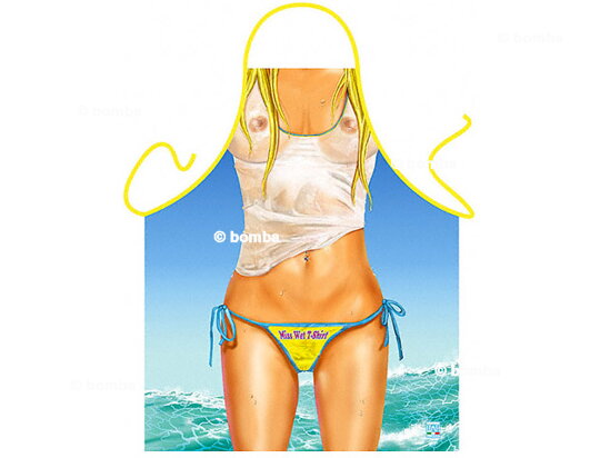 Miss Wet T-Shirt Apron