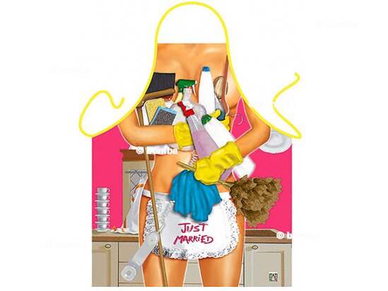 Young Bride Apron
