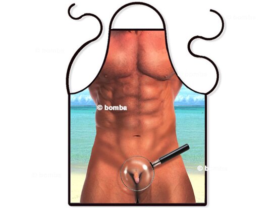 Man with a Magnifying Glass Apron